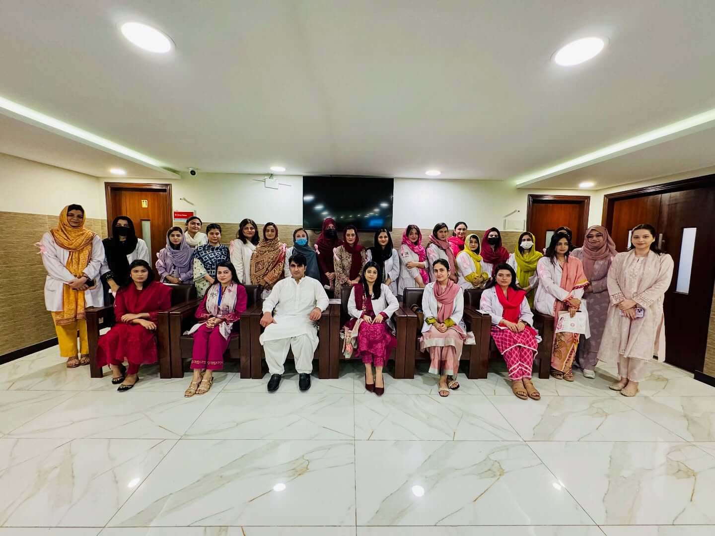 FIO Hospital, in collaboration with Northwest General Hospital, successfully conducted a Breast Cancer Awareness Session